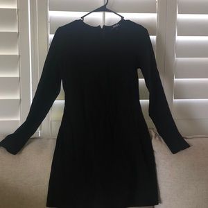 Black long sleeve dress